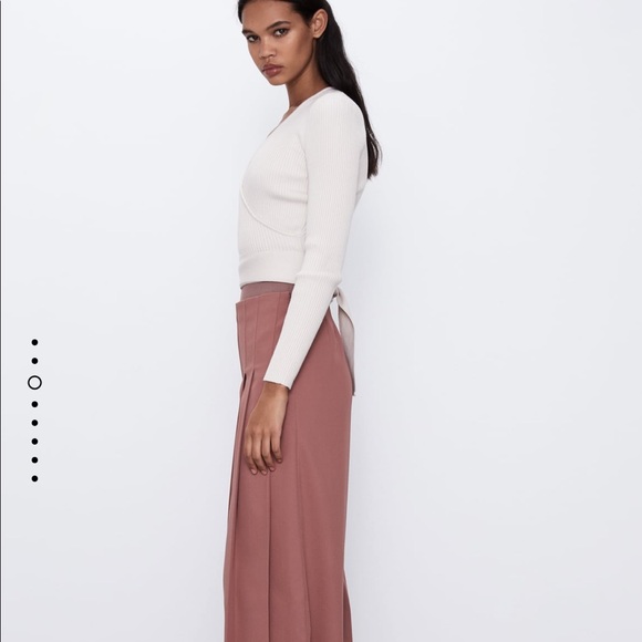 Zara high waisted pleated pants Bloggers fav - Picture 5 of 8